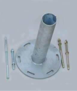 Βάση ομπρελών Φλάντζα