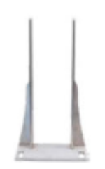 Μεγάλη βάση στήριξης μέσα έξω INOX