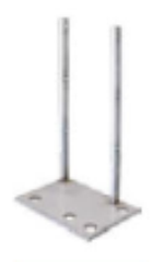 Μικρή βάση μετώπης INOX